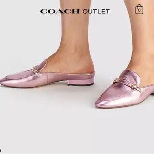 Coach loafer slide